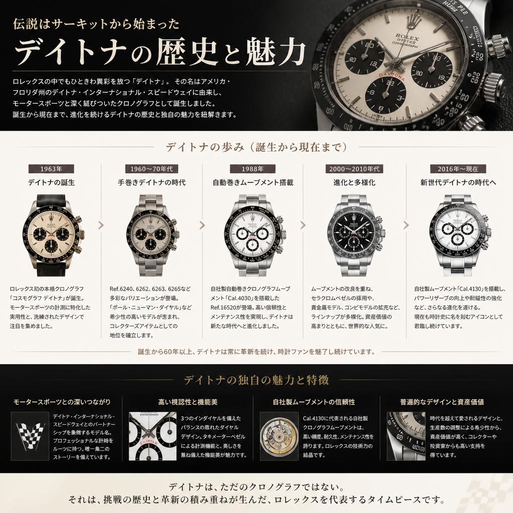 デイトナの歴史と魅力