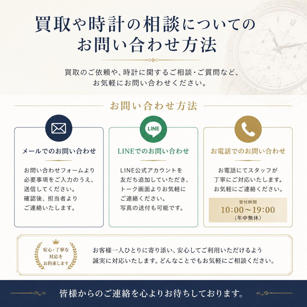 今すぐお問い合わせを！