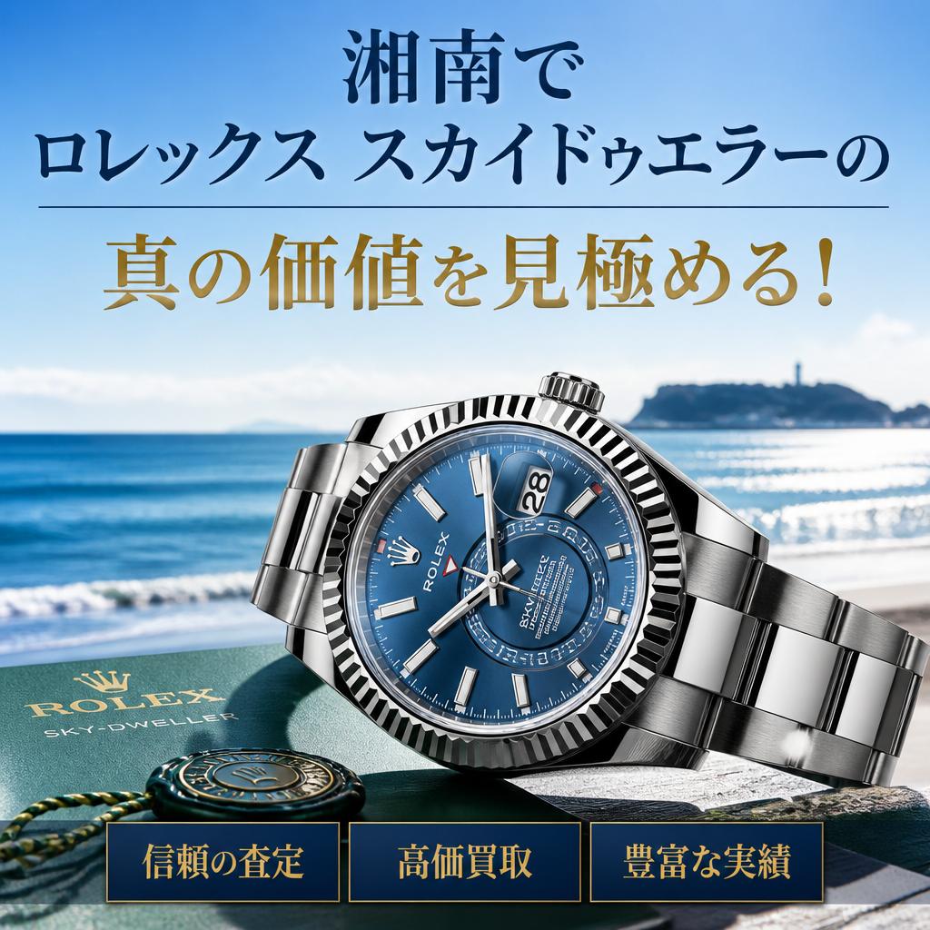 湘南でロレックス スカイドゥエラーの真の価値を見極める！