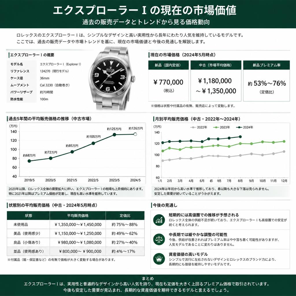 2. エクスプローラーⅠの市場価値