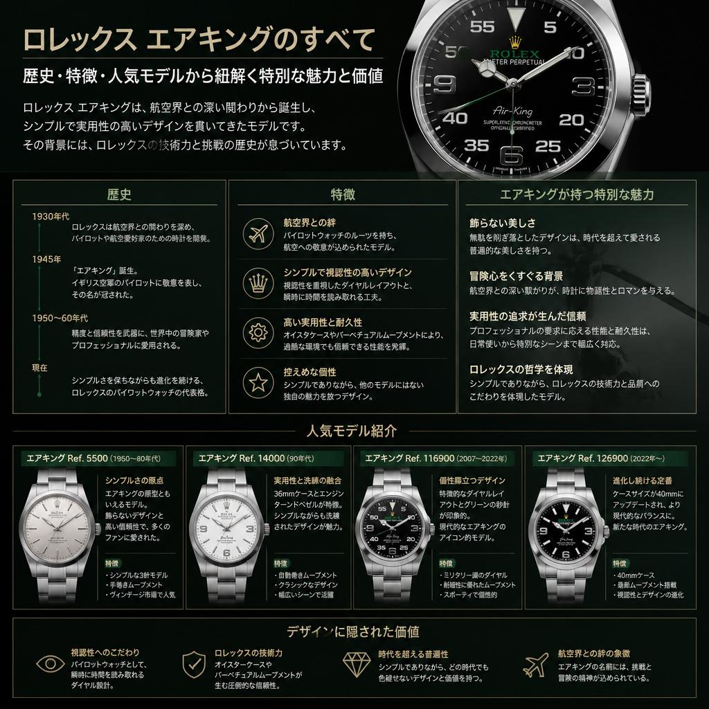 2. ロレックスエアキングとは
