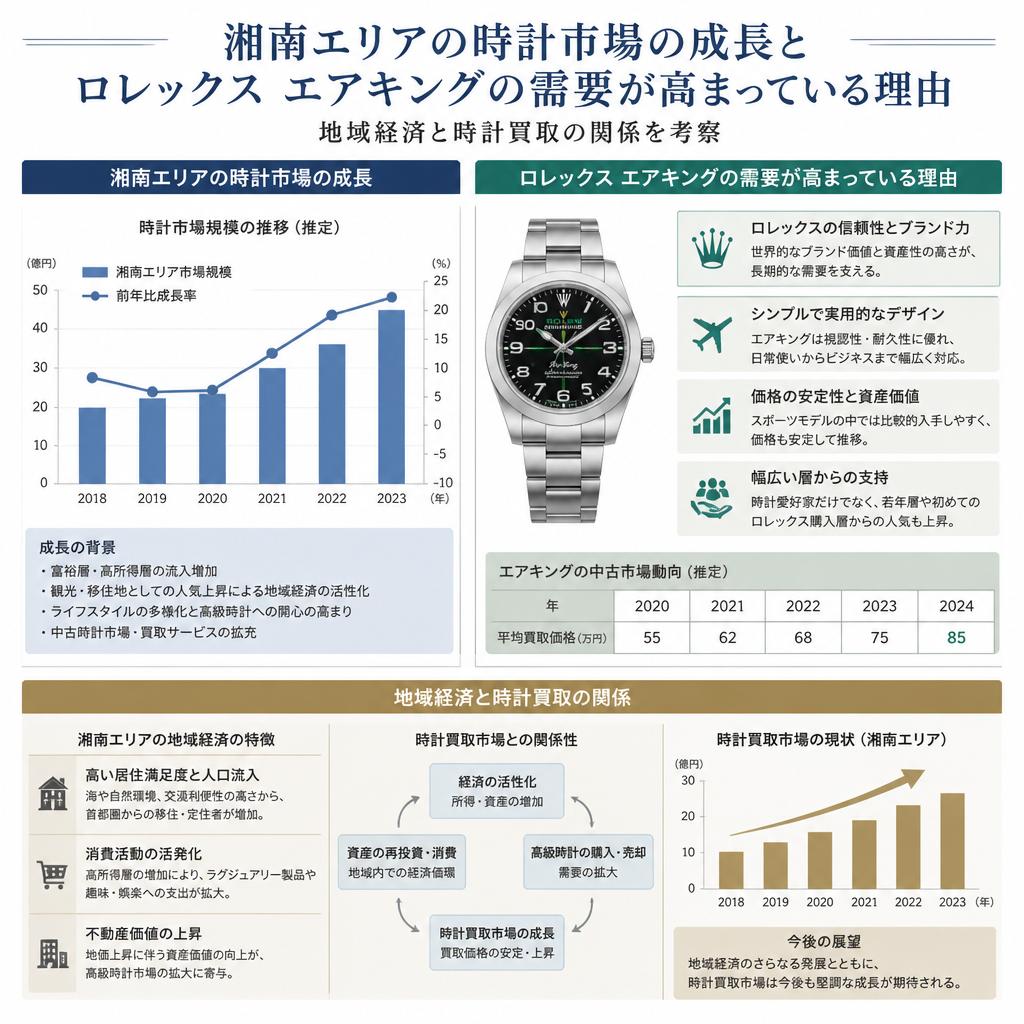 5. 急成長する湘南の時計市場