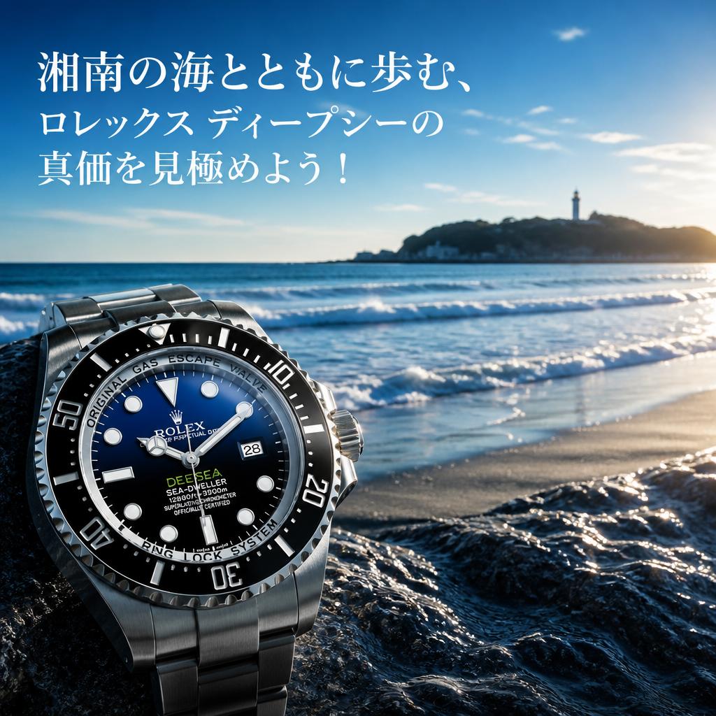湘南の海とともに歩む、ロレックスディープシーの真価を見極めよう！