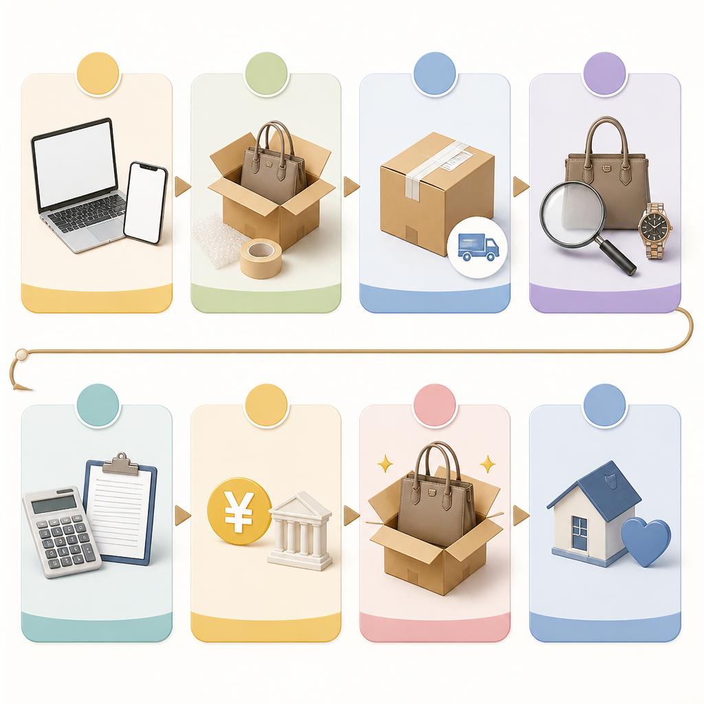買取サービスの流れ